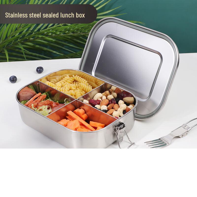 304 Stainless Steel Sealed Lunch Box 1400ml
