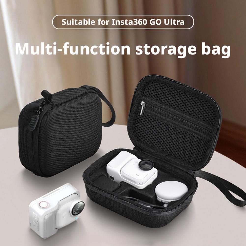 For Insta360 GO Ultra Multi-Function Storage Bag Shock Resistant And Impact Resistant With Two-way Zipper Portable Carrying Case