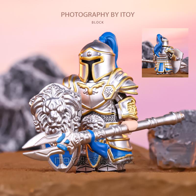 World Of Warcraft Wow Конструктор Король-лич Мини-фигурка Игрушки