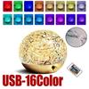 Water Ripple Projector Night Light Crystal Lamp Atmosphere Decoration Home Bedroom Aesthetic Holiday Gift Sunset Lights