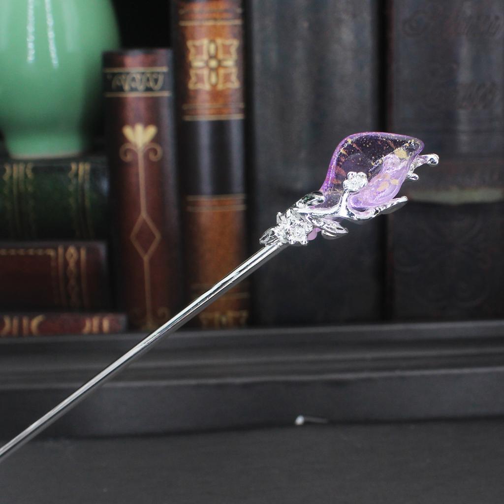 Vintage Metalen Bloem Haarspeld Voor Vrouwen Antieke Haarstok Voor Meisje Haarclip Kostuum Chinese Hanfu Haaraccessoires Bun Maker