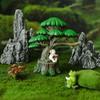 Resin Funny Frog Figurines Hangings Indoor Outdoor Decoration For Garden Aquarium Flower Pots And Frog Themed Garden Decor