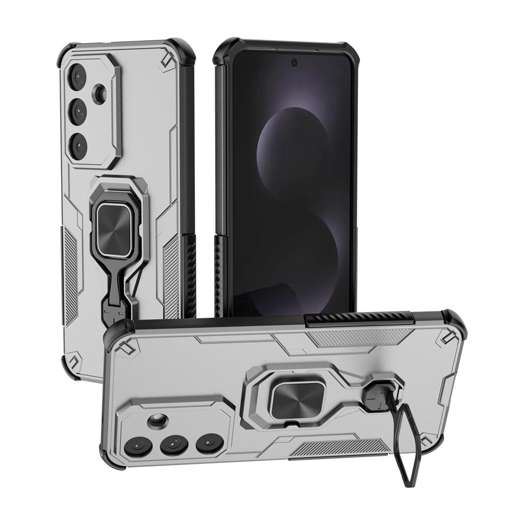 Para Capa Samsung Galaxy S25 FE Suporte Magnético Anel À Prova de Choque Armadura Capa de Telefone Para Galaxy S25FE 5G Proteção de Câmera Fundas