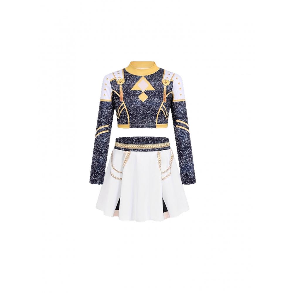 Demon Slayer K-POP Star Cosplay Set Zoey Rumi Children's Popular Merchandise Performance Costume Two-Piece Set