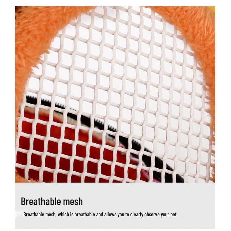 Small Pet Winter Warm Crossbody Bag - Hamster, Guinea Pig, Hedgehog Portable Backpack