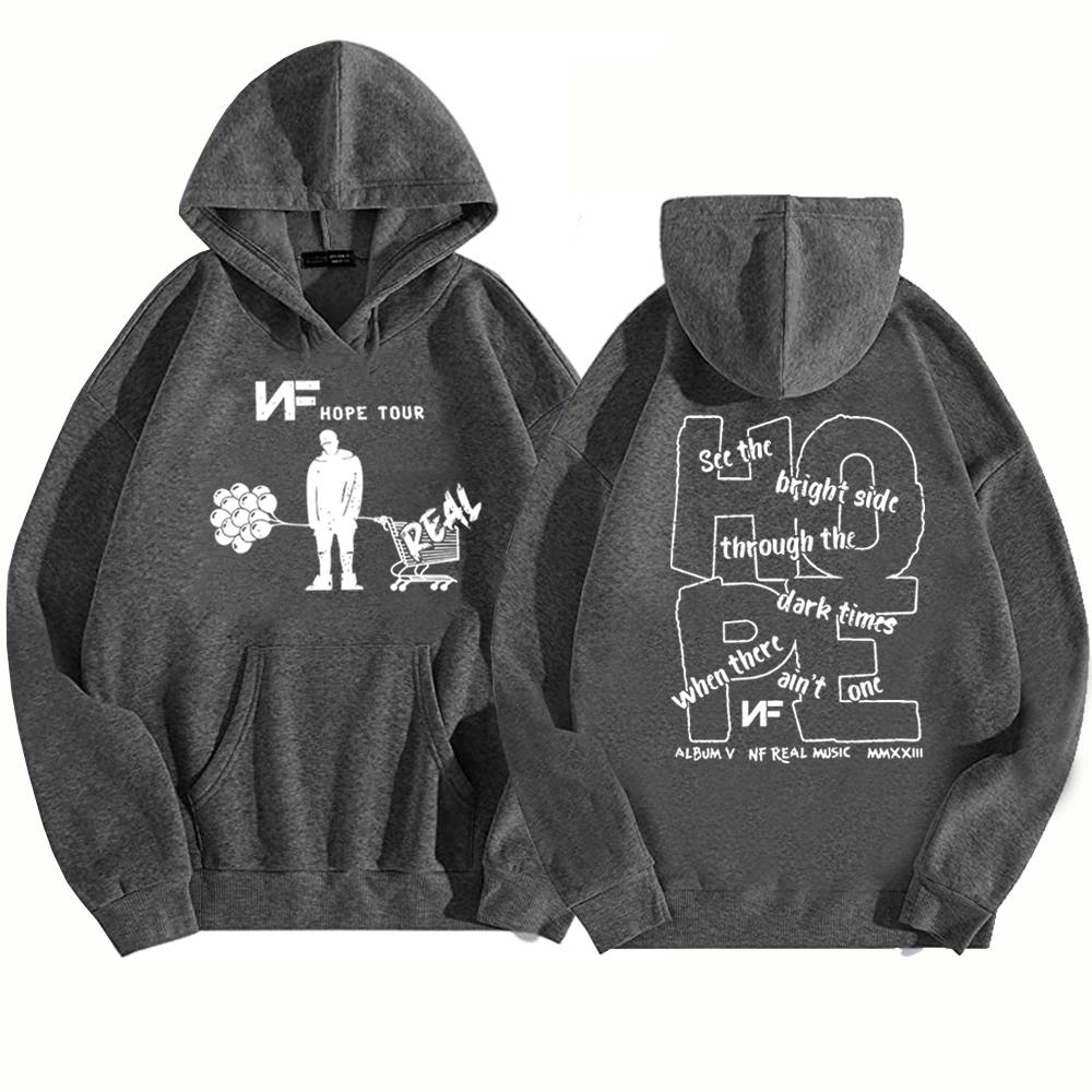 Nf Hope Tour Neuer Hoodie NF Musikalbum Hoodie Geschenk für NF Fan Pullover Tops Streetwear Unisex
