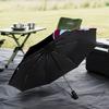 Aston Villa Fc Crest Automatic Folding Umbrella - 8-Rib Travel Umbrella with Auto Open/Close & Portable Gifts for holidays or birthdays