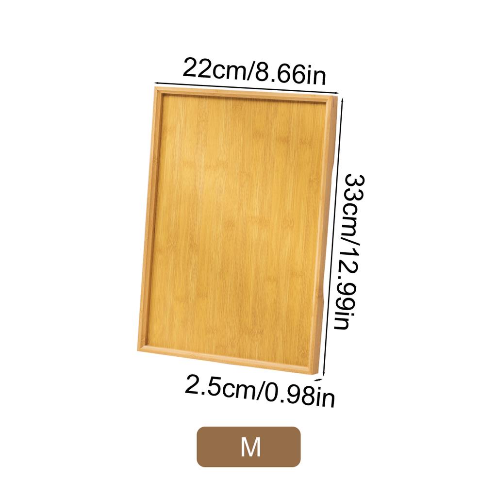 Serving tray bamboo,wooden tray with handles,natural wood printed,Organic Bamboo Serving Tray for kitchen dinner trays, tea tray
