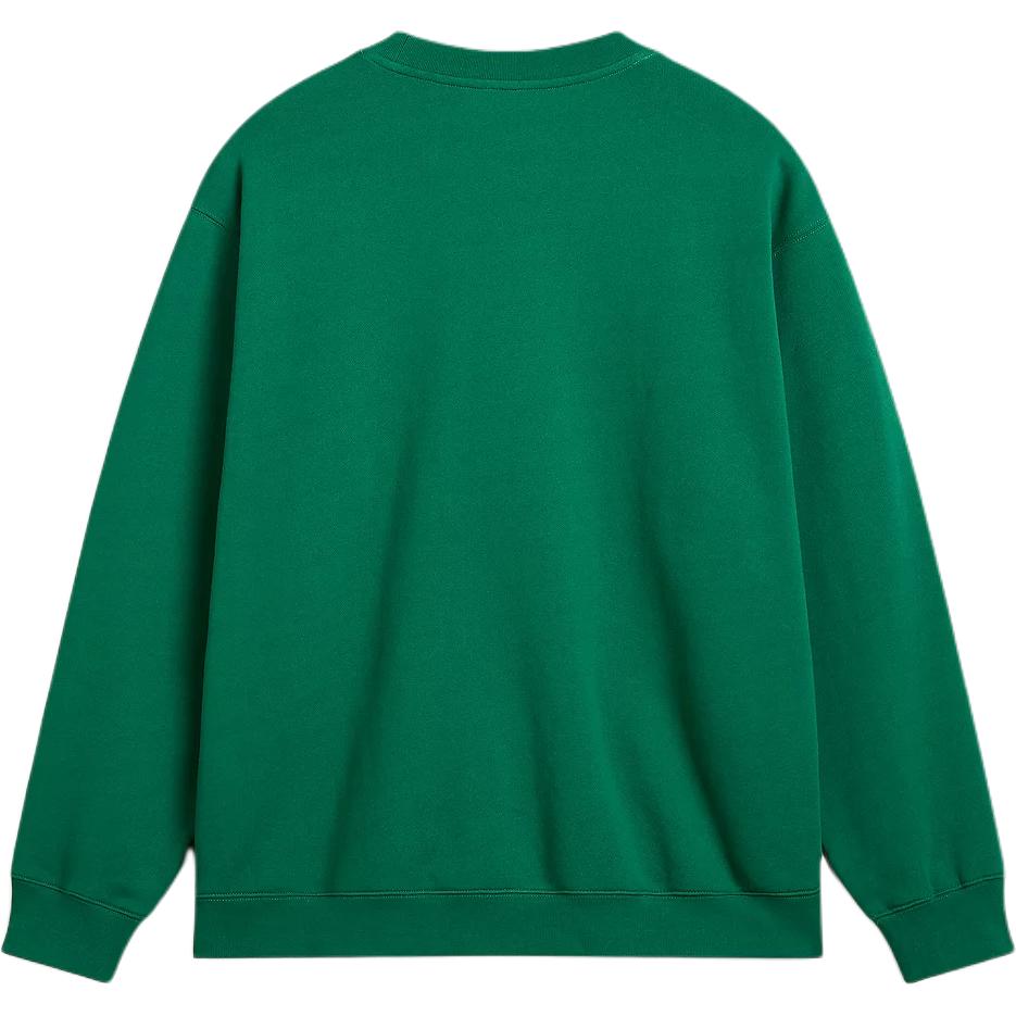 Vans Original Standards Loose Fit Crew Neck Letter College Sweatshirt Men Sweatshirt Green VN000HP7J5F