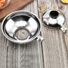 Edelstahl-Trichter mit breiter Öffnung, Einfülltrichter, Tasse, Marmelade, Salatdressing, Trichterfilter für Gläser, Dosen, Filteröl, Wein, Wasser, Gewürze
