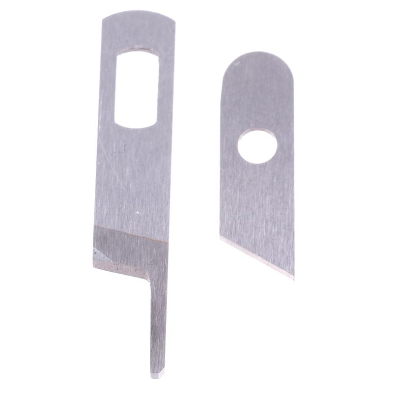 Upper & Lower Knife Blade #412585,550449 Fit For Singer Serger Machine 14Cg754