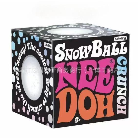 New Product NeeDoh Snow Ball Crunch Snow Ball Crunch Stress Relief Toy