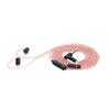0.78mm 2 Pin Upgrade Replacement Earphone Cable Single Crystal Copper with Mic Audio Upgrade Cable for Weston 1964 UE3X UE18 W4R