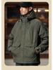 2025 Herren American Retro Hoher Loft Winter Daunenjacke - Trendig, Warm, Winddicht Arbeitskleidung