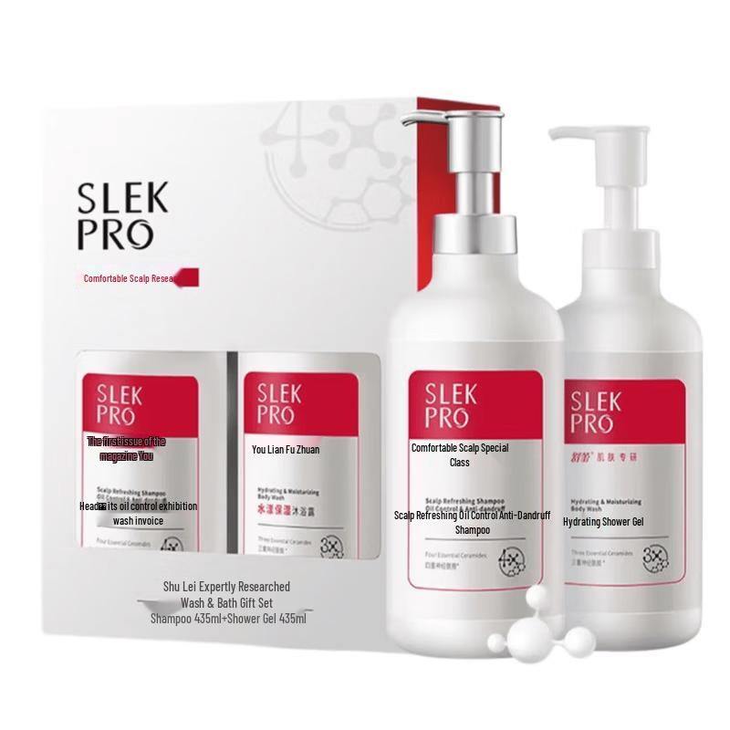 Slek Scalp Care Shampoo & Shower Gel Gift Set