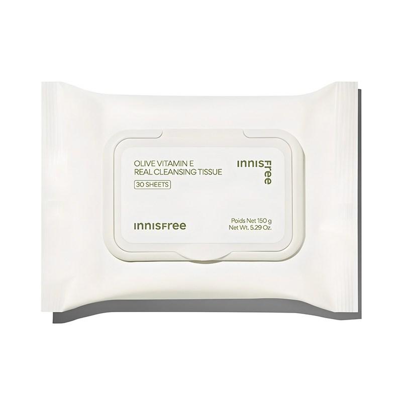 Innisfree Olive Real Cleansing Tissue, 30 sheets, 1 piece