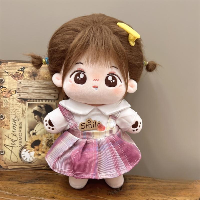 New 20cm Cute Plush Dolls Dresses Clothes Accessories Mini Doll Clothes Accessories