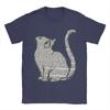 books and cats and books and cats T Shirt Beach  Trendy Cool T Shirts Unisexs Cotton Crewneck Clothes Short Sleeve YK Retro Tops