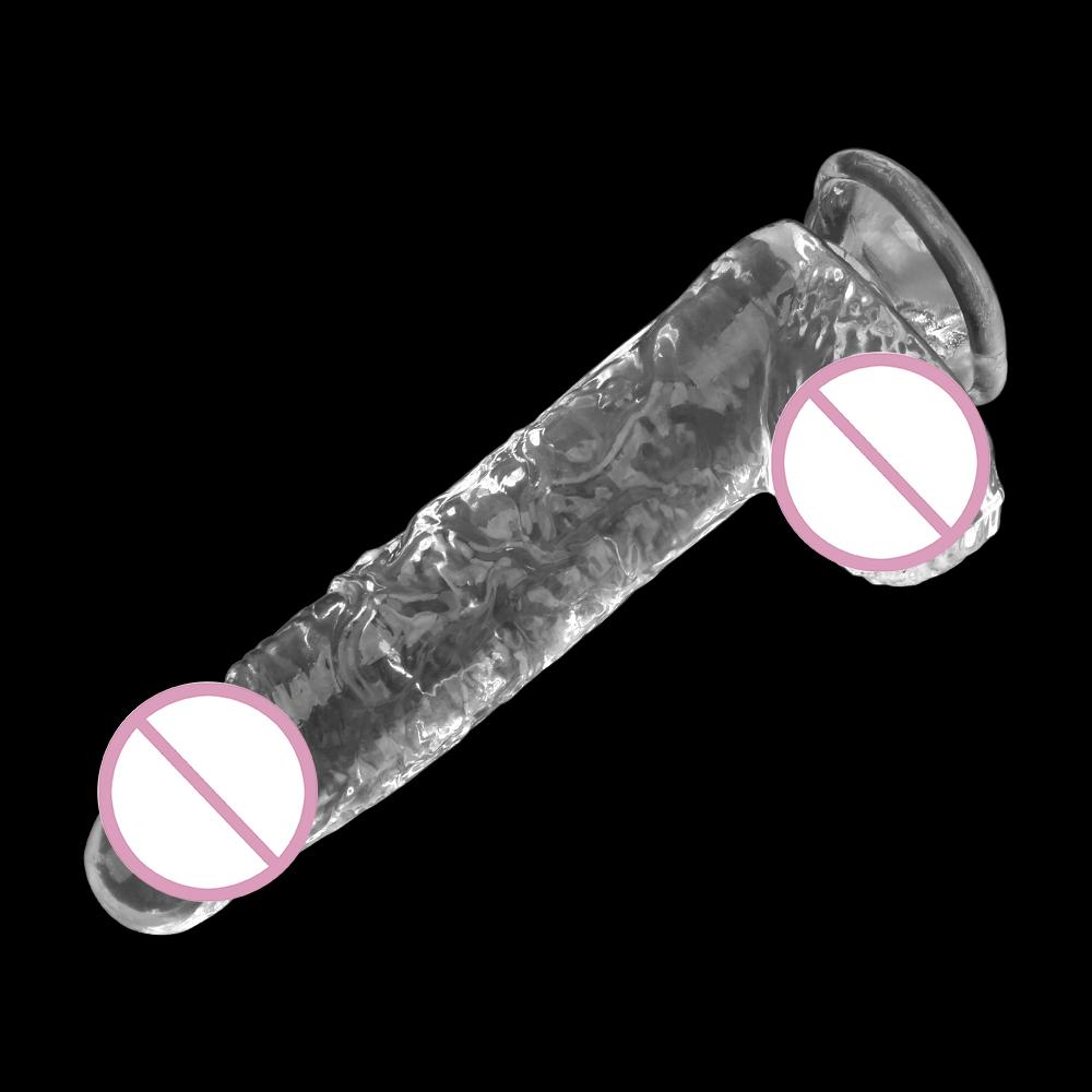 Adult Products Realistic Artificial Penis G-Spot Dildo Female Masturbation With Strong Suction Cup Sex Toys for Women