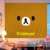 K-Kilakkuma Japanese Cartoon Printed Large Wall Tapestry Cheap Hippie Wall Hanging Bohemian Wall Tapestries Mandala Home Decor