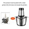 Peeler Attachment for 2L/3L Electric Meat Grinders Silicone Skinning Tool