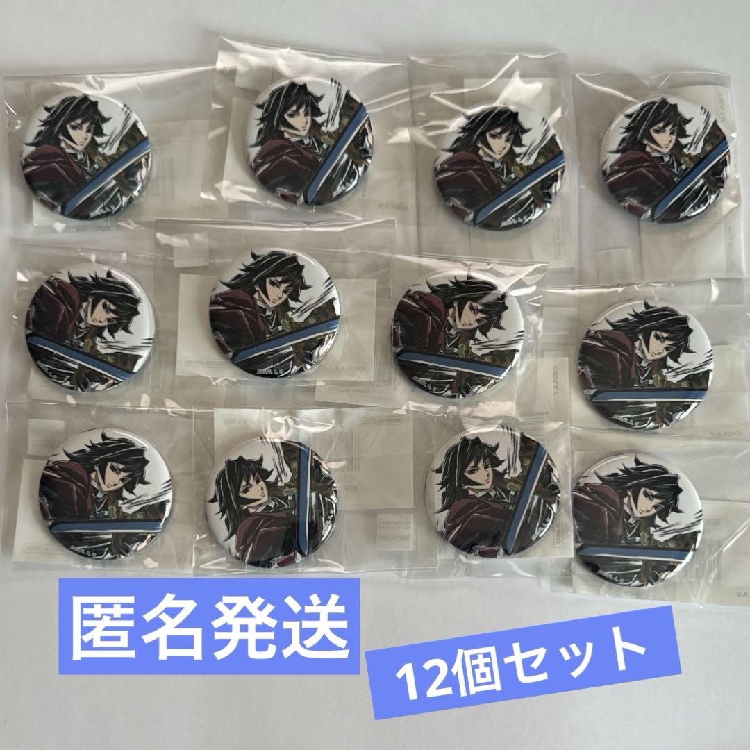 

[USED] Demon Slayer: Kimetsu no Yaiba Comiket c105 WEBSHOP lottery Tomioka Giyuu F can badge set of 12