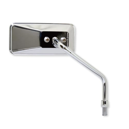 

Зеркало для велосипеда Tanax Napoleon Custom Square Mirror Chrome Plated Blue Mirror Right Side 10mm Positive Thread ACB-101-10R