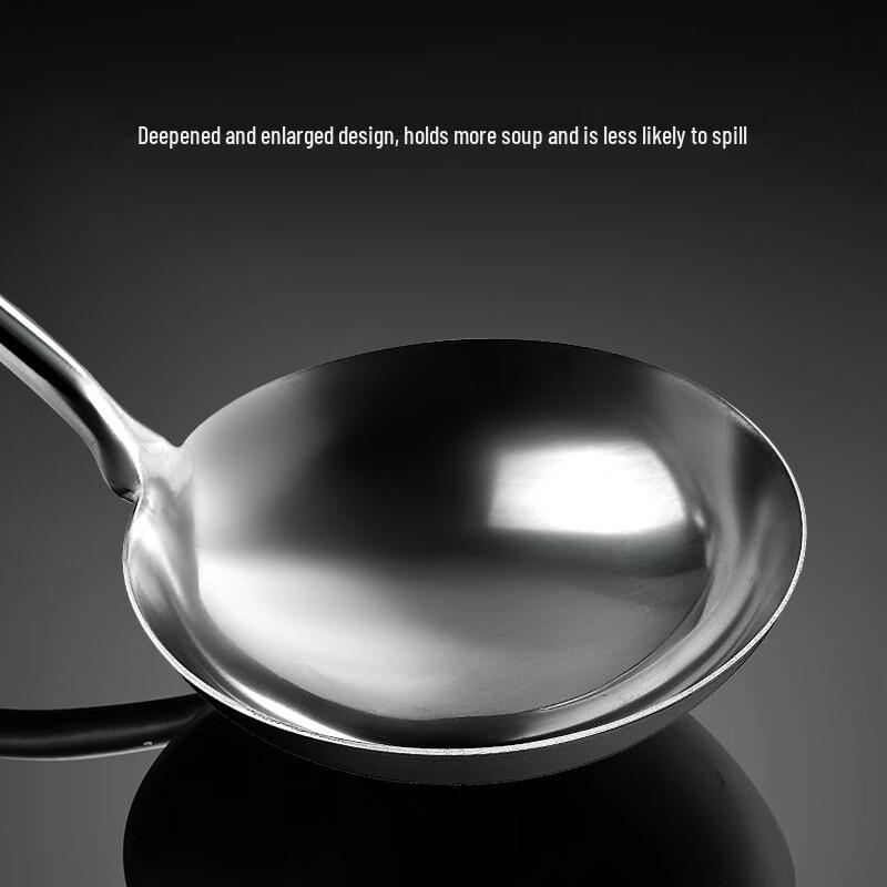 ZISIZ 9.6cm Stainless Steel Pot Ladle 3-Pack