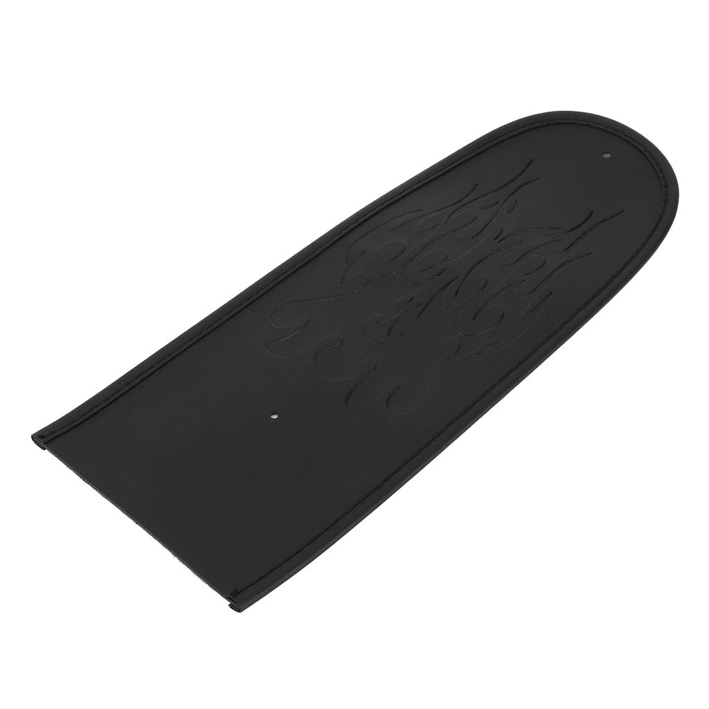 Motorcycle Fender Protector Decor Mudguard Cover Pad Artificial Leather Fit for XL 883 1200 48Black