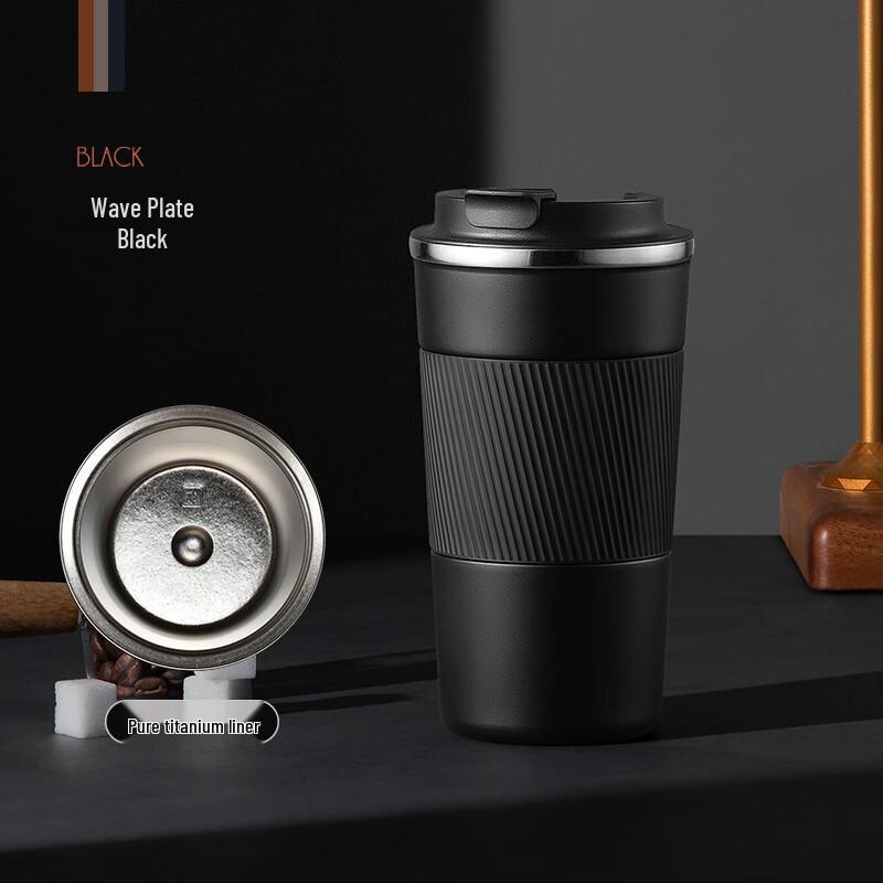 Vanow Pure Titanium Travel Coffee Mug