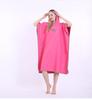 Hooded Beach Poncho Bathrobe - Absorbent Wearable Towel for Changing