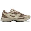 Li Ning Bouncing P1000 Comfortable Trendy Non-Slip Wear-Resistant Low-Top Casual Running Shoes Women sneaker Brown Beige ARSV040-2