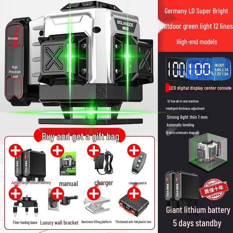 High Precision Automatic Green Beam Outdoor Laser Level