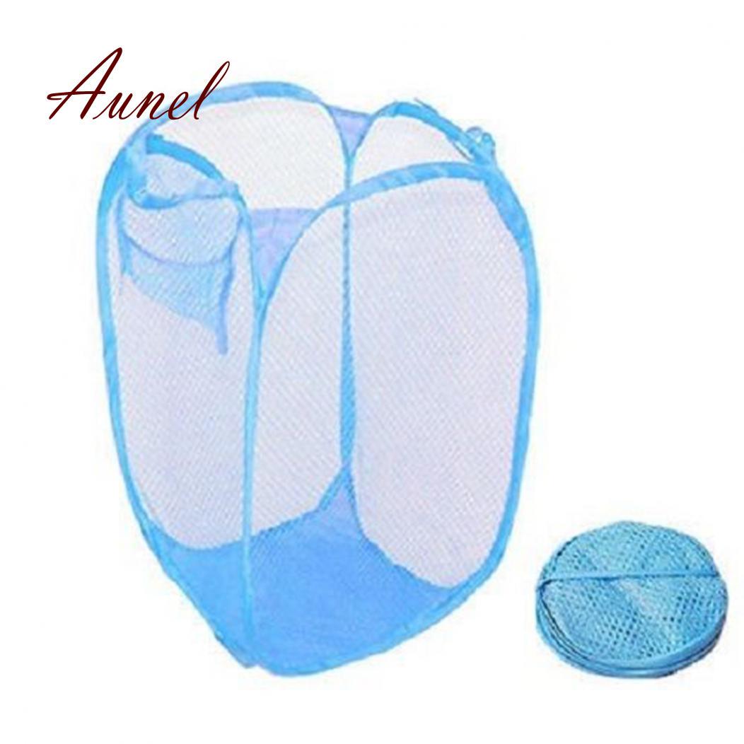 

Сумка для белья, сетка для стирки, складная корзина для белья, сумка для хранения подарочной корзины светло-синий