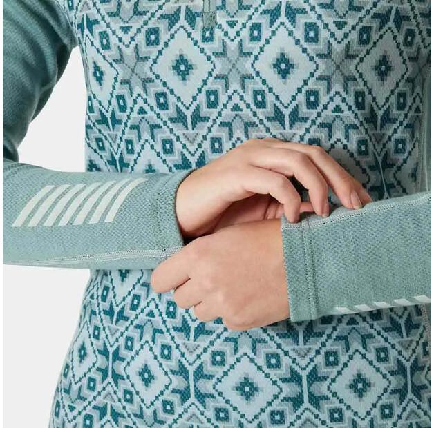 Helly Hansen Базовый слой с длинным рукавом Lifa Merino Midweight Gra