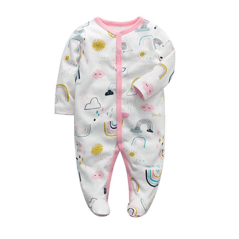 Baby Jumpsuit Pajamas Summer for New Born Child  Baby Fashion Homewear Cotton Baby Clothing Newborn Baby/infant Jumpsuit Jumpsui
