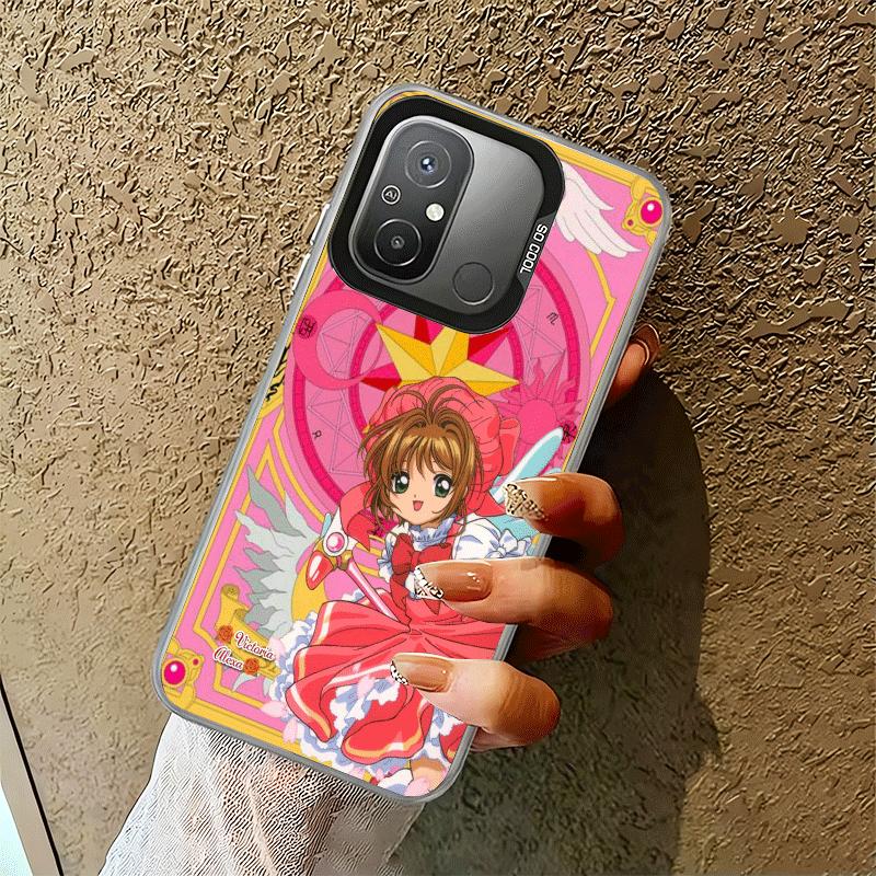 Cardcaptor Sakura Cute Girl Soft Phone Case for Xiaomi Redmi 15C 15 14C 13C 12C Poco X5 X6 X7 Pro X3 F8 F7 Ultra M8 13 12 Cover