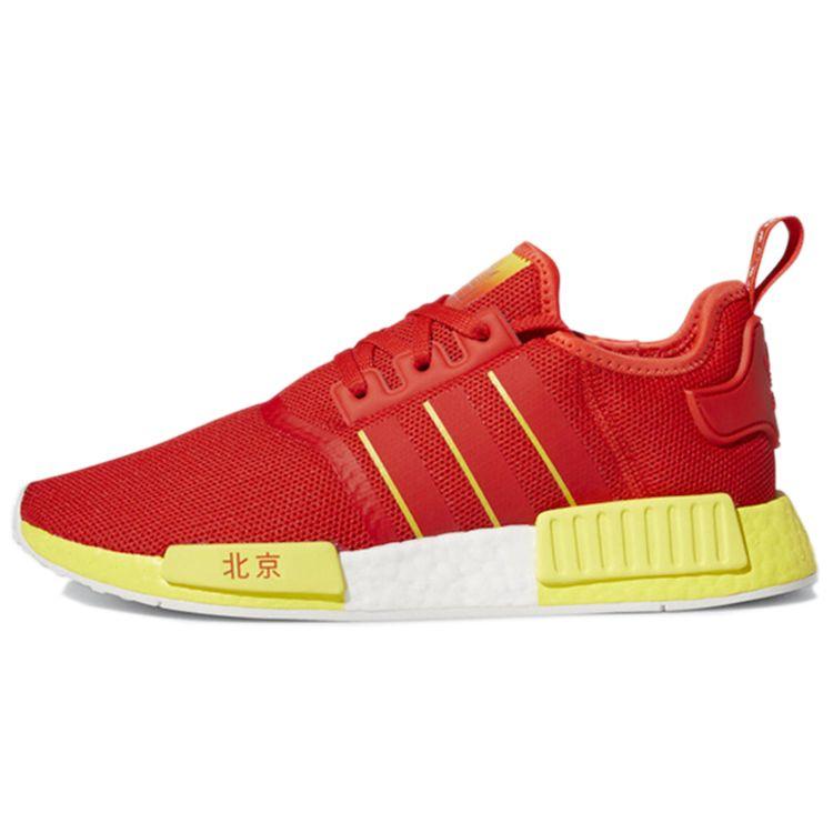

Кроссовки унисекс adidas NMD_R1 Beijing Red Active-Red Bright-Yellow FY1262