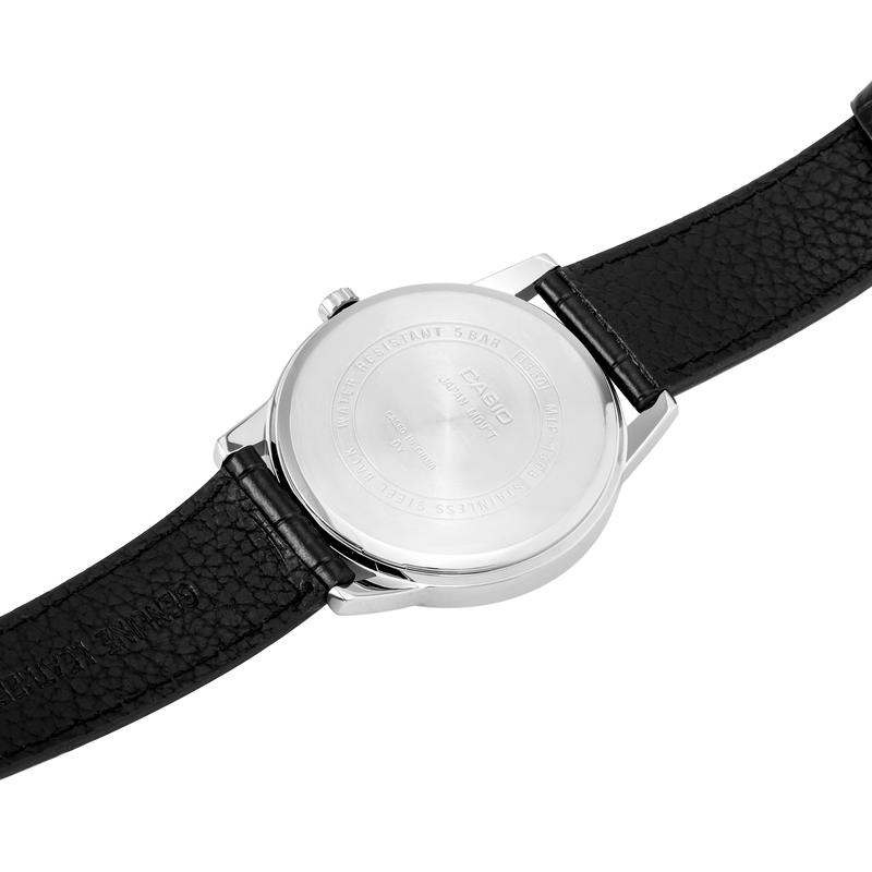 Casio STANDARD Series ENTICER Series Simple Leisure Business Quartz Movement Japanese and Korean Watch 4740mm Men's Watch White Dial MTP-1303L-7B
