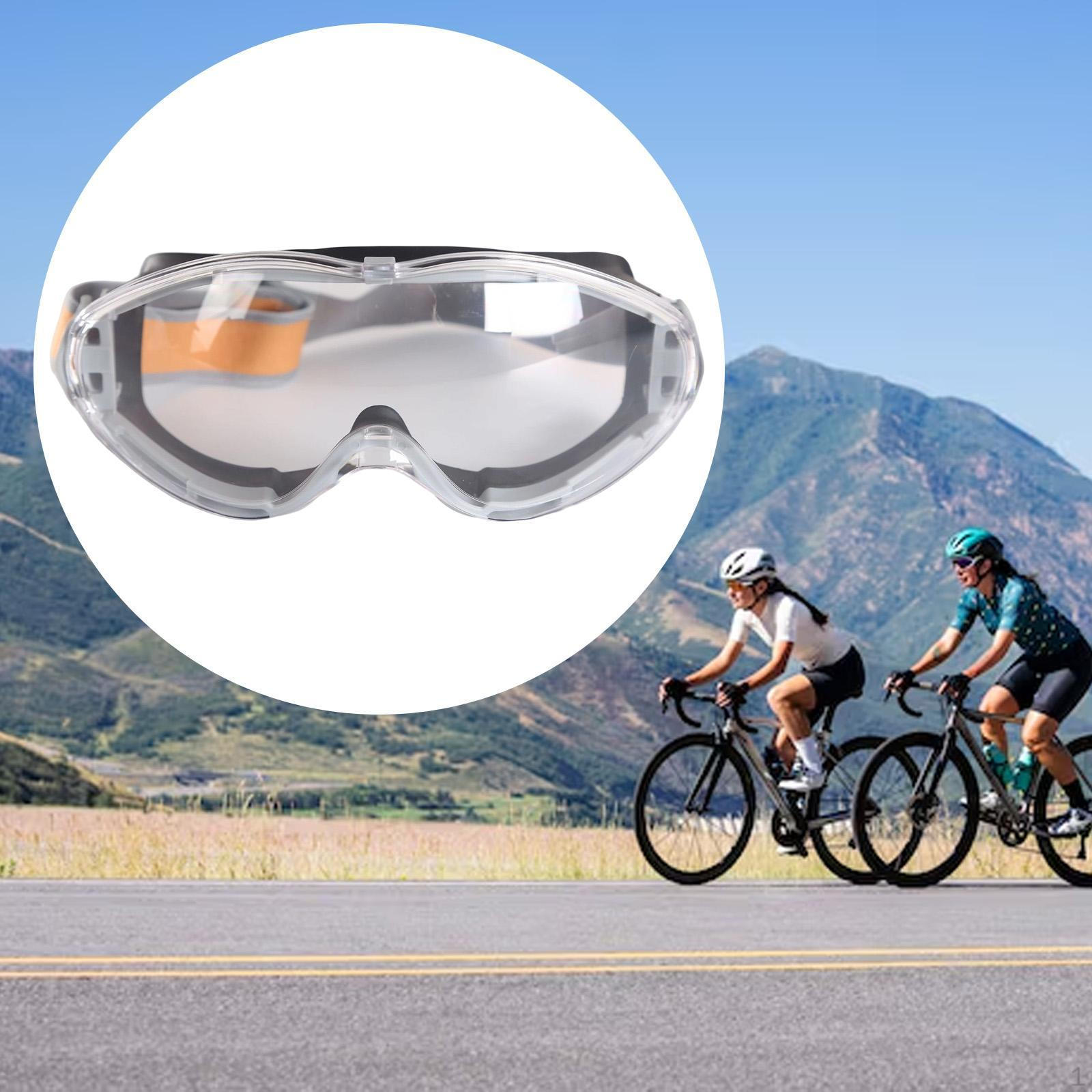 

Goggles Windproof Comfortable to Wear Eye Protection for Adults Work Mowing чёрный