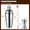 UOSO Stainless Steel Cocktail Shaker Set