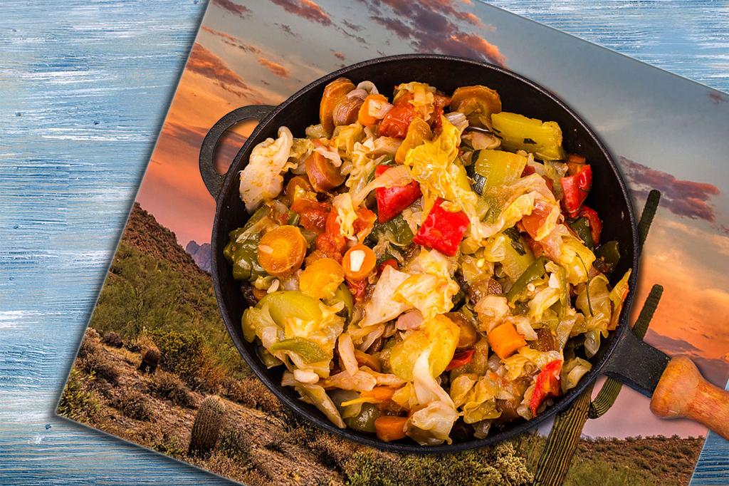 PANNELLO IN VETRO PER CUCINA 65x60 Montagne