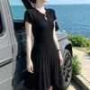 Rellawear Ribbed Pleated Dress 2color 26jt13