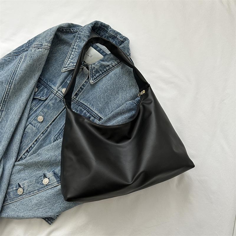 Premium textured bag women's 2025 new large-capacity popular autumn and winter shoulder messenger bag women's tote bag