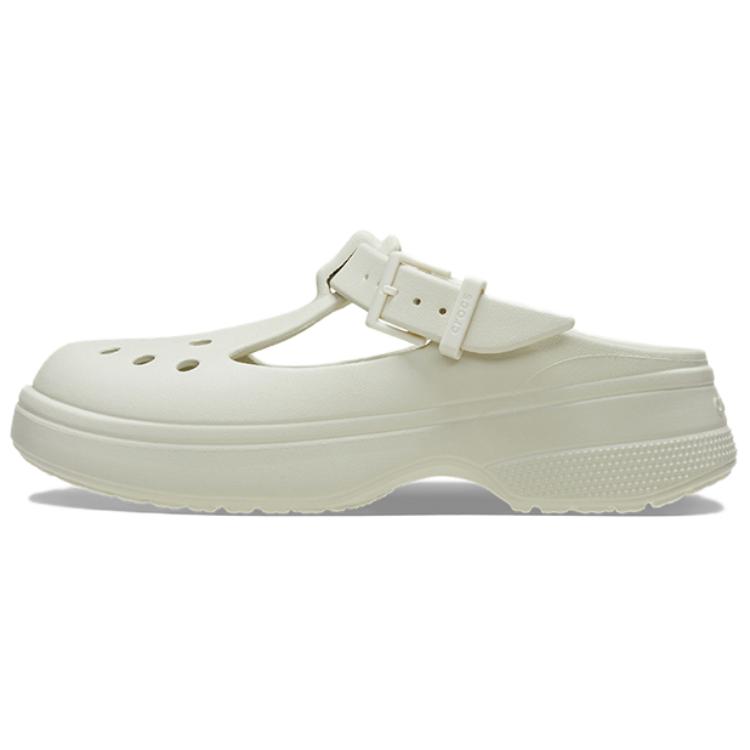 Crocs Comfortable Fashion Clogs 4cm Women's White