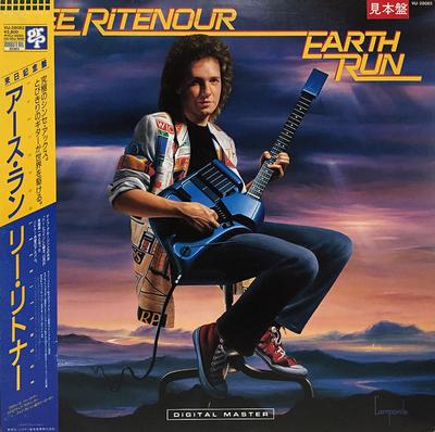 LP Record LEE RITENOUR  Earth Run VIJ28082PROMO GRP 1986 Japan Obi Jazz Used