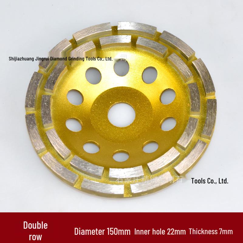 Diamond Stone Grinding Disc for Concrete Floors - Bowl Shape 80-230mm