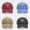 Women Want Me Fish Fear Me Embroidered Cotton Baseball Cap For Sun Protection
