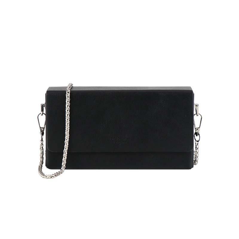 Simple and Trendy Box Bag Fashionable and High-quality Chain Crossbody Bag