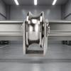 Stainless Steel Sliding Roller Grooved with Metal Bracket Smooth Rolling Door